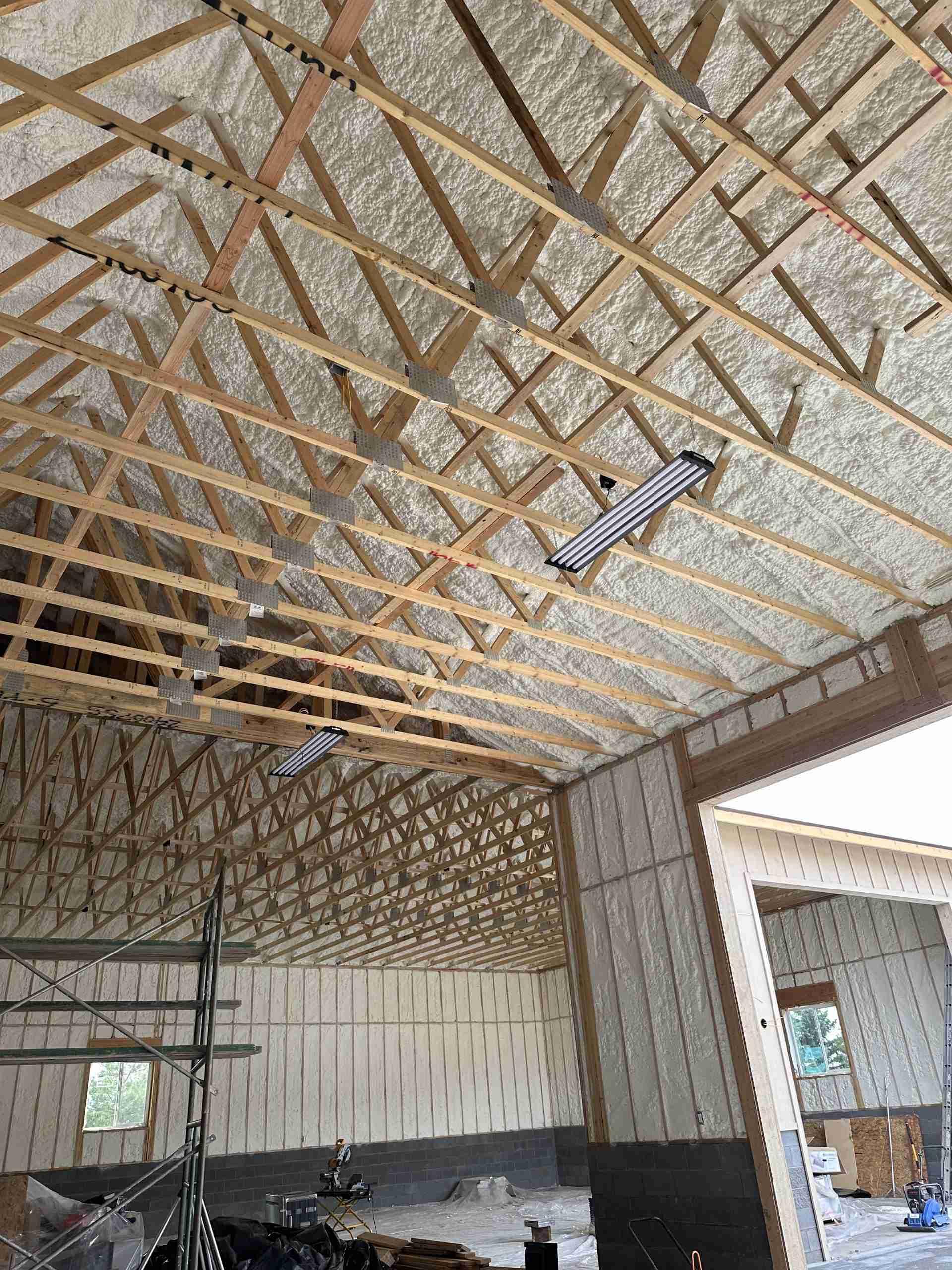 Commercial warehouse framing and new construction in Flagstaff AZ by Multiple Builders Inc.