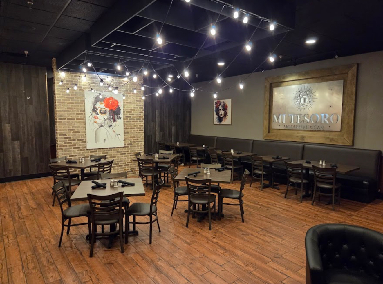 Mi Tesoro modern Mexican restaurant buildout completed by Multiple Builders Inc.